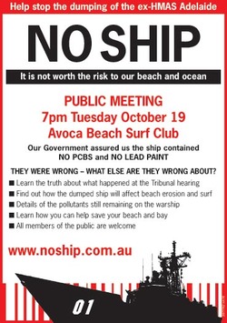 No Ship Public Meetiing