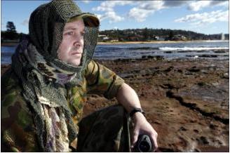 David Leckie at Long Reef Aquatic Reserve 20110513