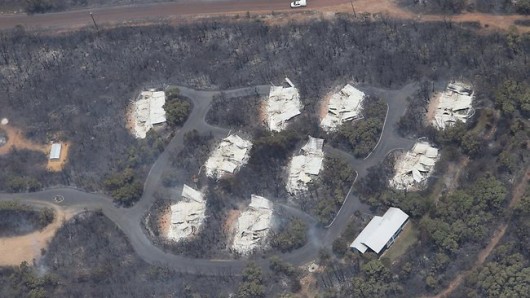 Bush properties succumbed near Prevelly and Gnarabup (Margaret River area)