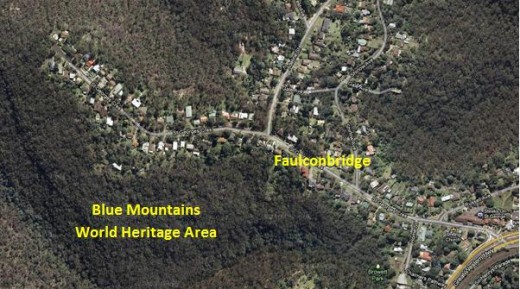 Faulconbridge Map (Google Maps)