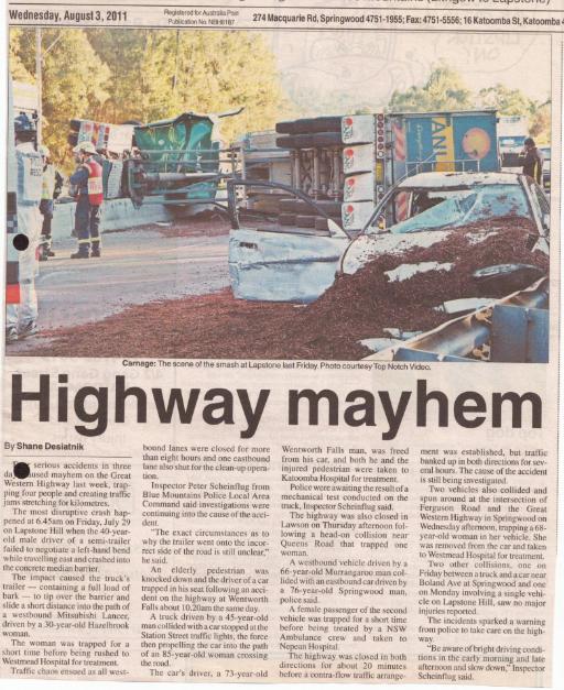 'Highway Mayhem' (BMG 20110803)
